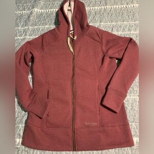 Noble outfitters tug free, full zip hoodie NWOT size large